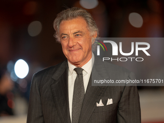 Luca Barbareschi attends the ''Paradiso in Vendita'' red carpet during the 19th Rome Film Festival at Auditorium Parco Della Musica in Rome,...