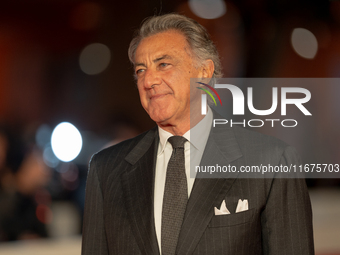 Luca Barbareschi attends the ''Paradiso in Vendita'' red carpet during the 19th Rome Film Festival at Auditorium Parco Della Musica in Rome,...