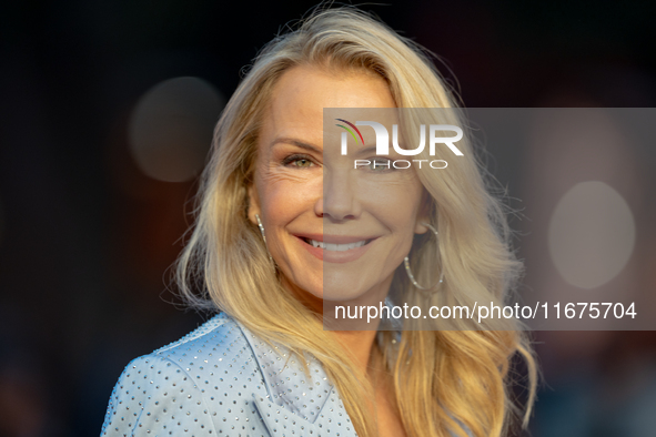 Katherine Kelly Lang attends the ''U.S. Palmese'' red carpet during the 19th Rome Film Festival at Auditorium Parco Della Musica in Rome, It...