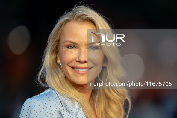 Katherine Kelly Lang attends the ''U.S. Palmese'' red carpet during the 19th Rome Film Festival at Auditorium Parco Della Musica in Rome, It...