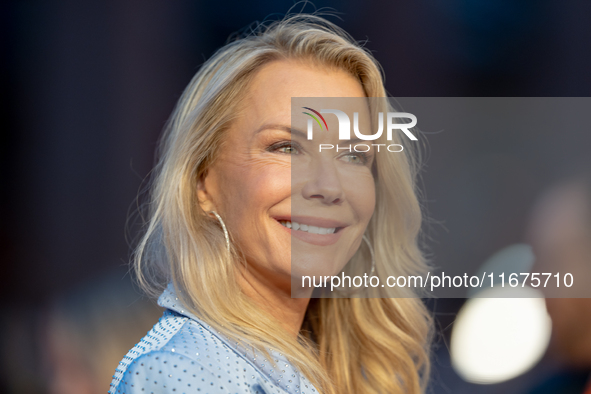 Katherine Kelly Lang attends the ''U.S. Palmese'' red carpet during the 19th Rome Film Festival at Auditorium Parco Della Musica in Rome, It...