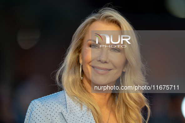 Katherine Kelly Lang attends the ''U.S. Palmese'' red carpet during the 19th Rome Film Festival at Auditorium Parco Della Musica in Rome, It...