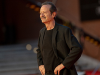 Rocco Papaleo attends the ''U.S. Palmese'' red carpet during the 19th Rome Film Festival at Auditorium Parco Della Musica in Rome, Italy, on...