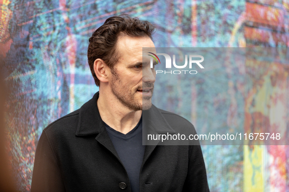 Matt Dillon attends a 22nd Alice Nella Citta photocall at Casa Alice in Rome, Italy, on October 17, 2024. 