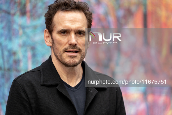 Matt Dillon attends a 22nd Alice Nella Citta photocall at Casa Alice in Rome, Italy, on October 17, 2024. 