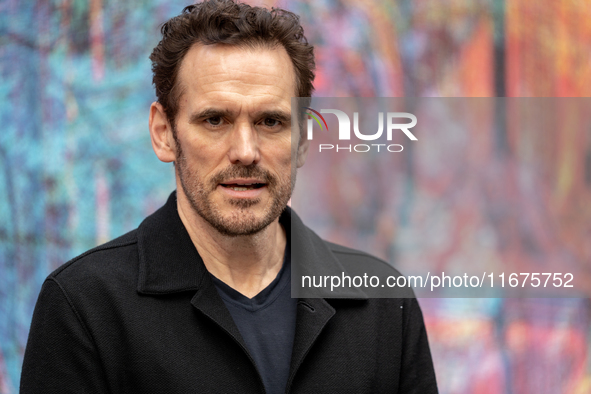 Matt Dillon attends a 22nd Alice Nella Citta photocall at Casa Alice in Rome, Italy, on October 17, 2024. 