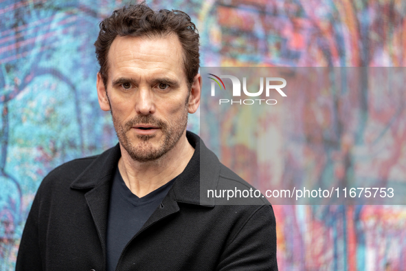 Matt Dillon attends a 22nd Alice Nella Citta photocall at Casa Alice in Rome, Italy, on October 17, 2024. 