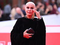 Doriana Mandrelli attends the ''Marko Polo'' red carpet during the 19th Rome Film Festival at Auditorium Parco Della Musica in Rome, Italy,...