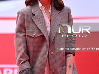 Elisa Fuksas attends the ''Marko Polo'' red carpet during the 19th Rome Film Festival at Auditorium Parco Della Musica in Rome, Italy, on Oc...