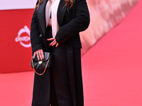 Lavinia Fuksas attends the ''Marko Polo'' red carpet during the 19th Rome Film Festival at Auditorium Parco Della Musica in Rome, Italy, on...