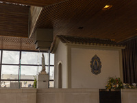 A general view inside the Chapel of Fatima in Lisbon, Portugal, on October 17, 2024. Fatima becomes a pilgrimage destination for migrants as...