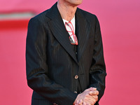 Max Mazzotta attends the ''U.S. Palmese'' red carpet during the 19th Rome Film Festival at Auditorium Parco Della Musica in Rome, Italy, on...