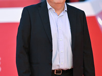 Massimo De Lorenzo attends the ''U.S. Palmese'' red carpet during the 19th Rome Film Festival at Auditorium Parco Della Musica in Rome, Ital...