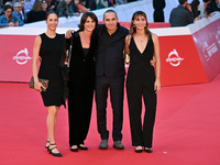 Piergiorgio Bellocchio attends the ''U.S. Palmese'' red carpet during the 19th Rome Film Festival at Auditorium Parco Della Musica in Rome,...