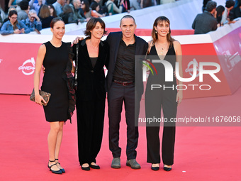 Piergiorgio Bellocchio attends the ''U.S. Palmese'' red carpet during the 19th Rome Film Festival at Auditorium Parco Della Musica in Rome,...