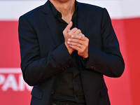 Piergiorgio Bellocchio attends the ''U.S. Palmese'' red carpet during the 19th Rome Film Festival at Auditorium Parco Della Musica in Rome,...