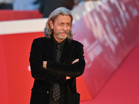 Roberto Pischiutta attends the ''U.S. Palmese'' red carpet during the 19th Rome Film Festival at Auditorium Parco Della Musica in Rome, Ital...