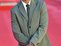 Blaise Afonso attends the ''U.S. Palmese'' red carpet during the 19th Rome Film Festival at Auditorium Parco Della Musica in Rome, Italy, on...