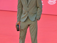 Blaise Afonso attends the ''U.S. Palmese'' red carpet during the 19th Rome Film Festival at Auditorium Parco Della Musica in Rome, Italy, on...