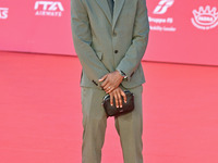 Blaise Afonso attends the ''U.S. Palmese'' red carpet during the 19th Rome Film Festival at Auditorium Parco Della Musica in Rome, Italy, on...