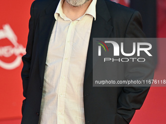 Massimiliano Bruno attends the ''U.S. Palmese'' red carpet during the 19th Rome Film Festival at Auditorium Parco Della Musica in Rome, Ital...