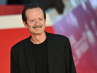 Rocco Papaleo attends the ''U.S. Palmese'' red carpet during the 19th Rome Film Festival at Auditorium Parco Della Musica in Rome, Italy, on...