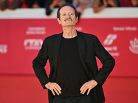 Rocco Papaleo attends the ''U.S. Palmese'' red carpet during the 19th Rome Film Festival at Auditorium Parco Della Musica in Rome, Italy, on...