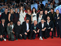 (Top, L-R) Pier Giorgio Bellocchio, Claudia Gerini, Antonio Manetti, Giulia Maenza, Lisa Do Couto, Aurora Calabresi, Massimiliano Bruno, Roc...