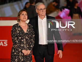 Emmanuel Courcol attends the ''En fanfare'' red carpet during the 19th Rome Film Festival at Auditorium Parco Della Musica in Rome, Italy, o...