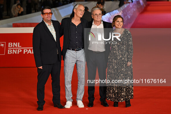 Emmanuel Courcol attends the ''En fanfare'' red carpet during the 19th Rome Film Festival at Auditorium Parco Della Musica in Rome, Italy, o...