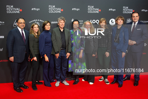 Waid Nakschbandi, Dr. Caroline Volkmann, Andres Veiel, Martina Richter, Sandra Maischberger, Christiane Hinz, Henriette Reker, and Nathanael...