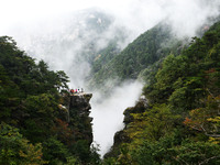 A sea of clouds is seen on Lushan Mountain, a World Cultural Heritage site, in Jiujiang, Jiangxi province, China, on October 17, 2024. (