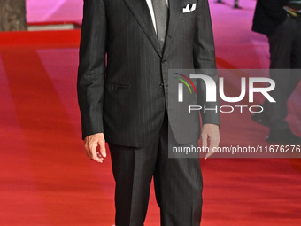 Luca Barbareschi attends the ''Paradiso in vendita'' red carpet during the 19th Rome Film Festival at Auditorium Parco Della Musica in Rome,...