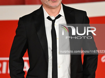 Gianfranco Firriolo attends the ''Natale fuori orario'' red carpet during the 19th Rome Film Festival at Auditorium Parco Della Musica in Ro...