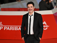 Gianfranco Firriolo attends the ''Natale fuori orario'' red carpet during the 19th Rome Film Festival at Auditorium Parco Della Musica in Ro...