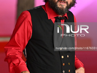 Vinicio Capossela attends the ''Natale fuori orario'' red carpet during the 19th Rome Film Festival at Auditorium Parco Della Musica in Rome...