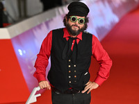 Vinicio Capossela attends the ''Natale fuori orario'' red carpet during the 19th Rome Film Festival at Auditorium Parco Della Musica in Rome...