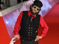 Vinicio Capossela attends the ''Natale fuori orario'' red carpet during the 19th Rome Film Festival at Auditorium Parco Della Musica in Rome...