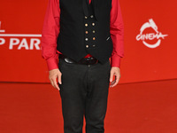 Vinicio Capossela attends the ''Natale fuori orario'' red carpet during the 19th Rome Film Festival at Auditorium Parco Della Musica in Rome...