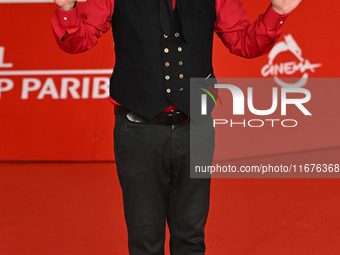 Vinicio Capossela attends the ''Natale fuori orario'' red carpet during the 19th Rome Film Festival at Auditorium Parco Della Musica in Rome...