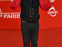 Vinicio Capossela attends the ''Natale fuori orario'' red carpet during the 19th Rome Film Festival at Auditorium Parco Della Musica in Rome...