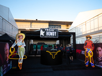 The Circuit of the Americas paddock is Texas-themed for the Formula 1 Pirelli United States Grand Prix in Austin, Texas, on October 17, 2024...