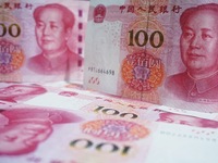 In Hangzhou, China, on October 18, 2024, a photo shows Chinese yuan. On the same day, the Bank of China, Industrial and Commercial Bank of C...