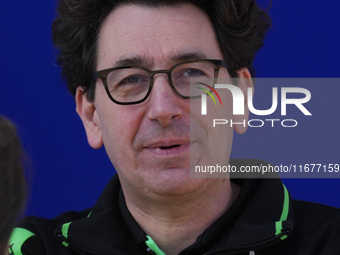 Mattia Binotto, Managing Director of Sauber Motorsport, is present during the Formula 1 Pirelli United States Grand Prix 2024 in Austin, USA...