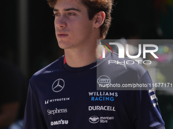 Franco Colapinto of Argentina drives the (43) Williams Racing FW46 Mercedes during the Formula 1 Pirelli United States Grand Prix 2024 in Au...