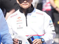 Yuki Tsunoda of Japan drives the (22) Visa Cash app RB VCARB01 Honda RBPT during the Formula 1 Pirelli United States Grand Prix 2024 in Aust...