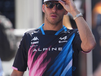 Pierre Gasly of France drives the (10) BWT Alpine F1 Team A524 Renault during the Formula 1 Pirelli United States Grand Prix 2024 in Austin,...