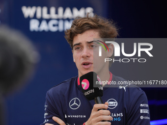 Franco Colapinto of Argentina drives the (43) Williams Racing FW46 Mercedes during the Formula 1 Pirelli United States Grand Prix 2024 in Au...