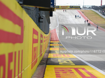 A view of the Circuit of the Americas during the Formula 1 Pirelli United States Grand Prix 2024 in Austin, USA, on October 17, 2024. (