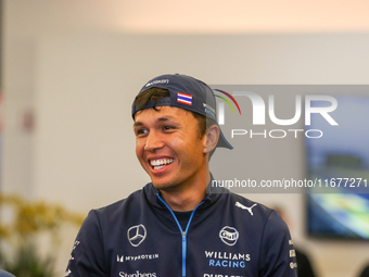 Alexander Albon of Thailand drives the (23) Williams Racing FW46 Mercedes during the Formula 1 Pirelli United States Grand Prix 2024 in Aust...